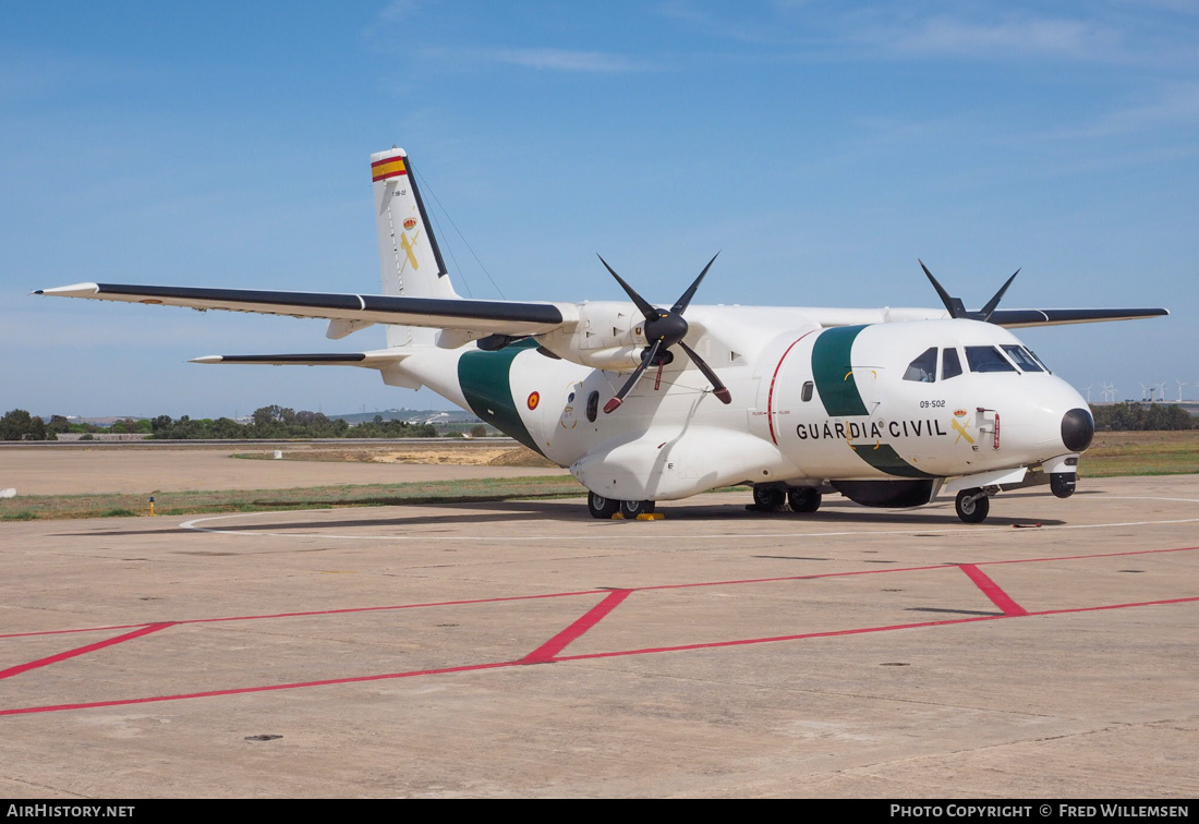 Aircraft Photo of T19B-22 | CASA/IPTN CN235M-300 MPA | Spain - Guardia Civil | AirHistory.net #775226