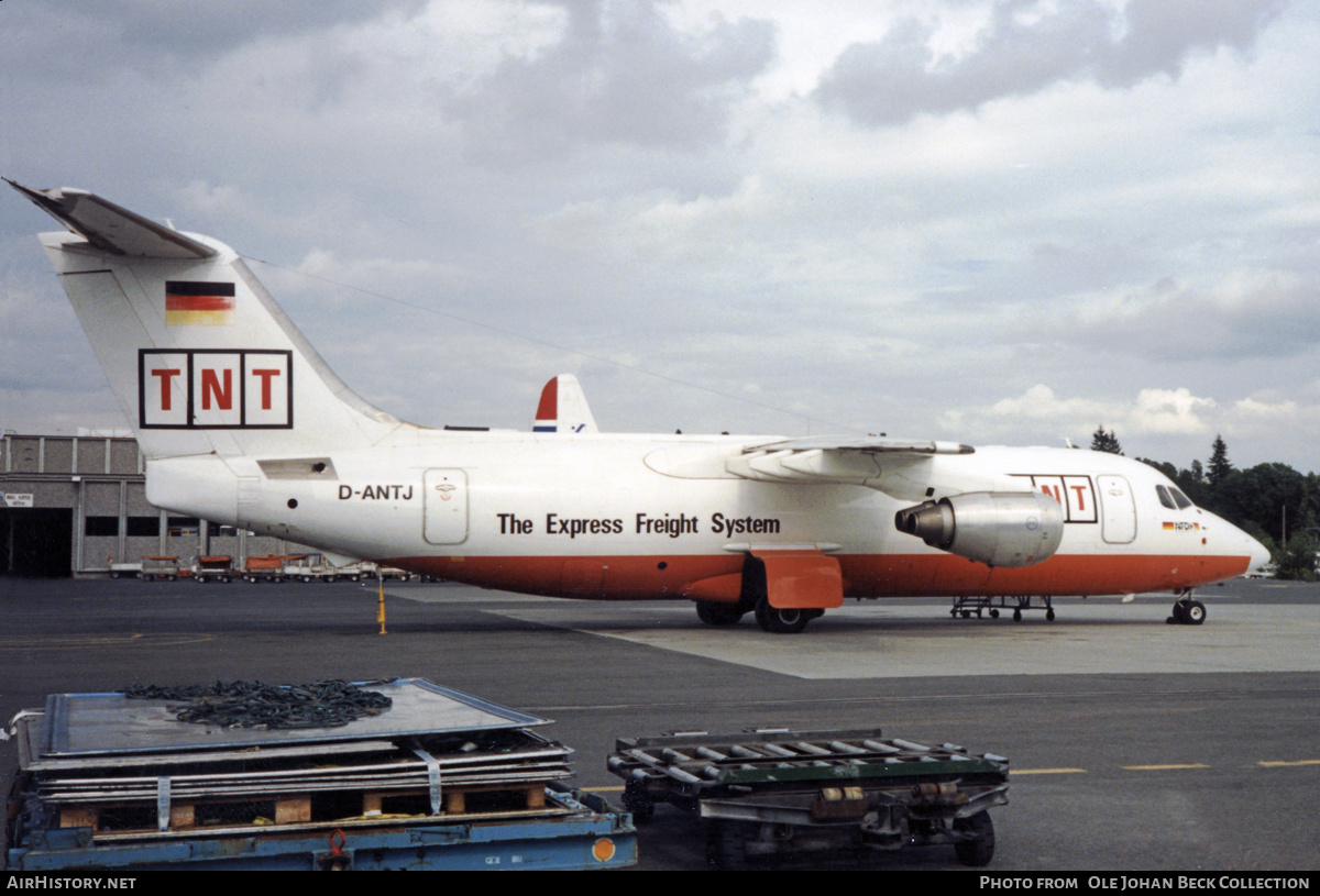 Aircraft Photo of D-ANTJ | British Aerospace BAe-146-200QT Quiet Trader | TNT Express | AirHistory.net #775244