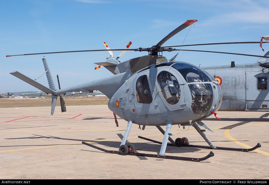 Aircraft Photo of HS13-7 | Hughes 500M (369HM) | Spain - Navy | AirHistory.net #775249