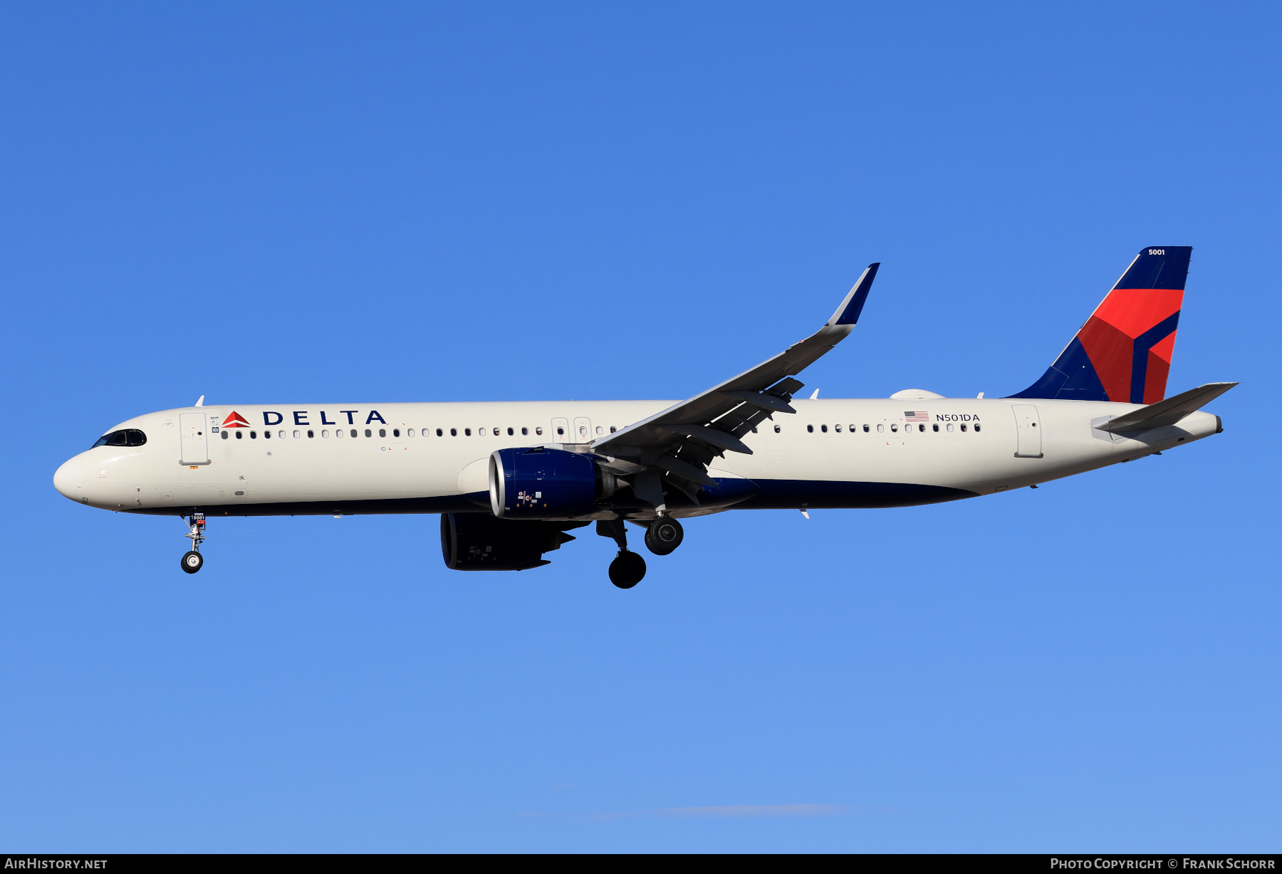 Aircraft Photo of N501DA | Airbus A321-271NX | Delta Air Lines | AirHistory.net #775266