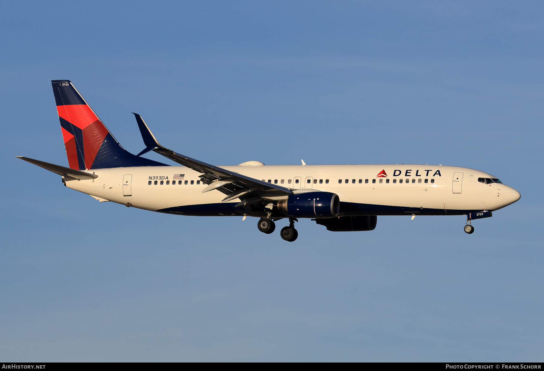 Aircraft Photo of N393DA | Boeing 737-832 | Delta Air Lines | AirHistory.net #775275