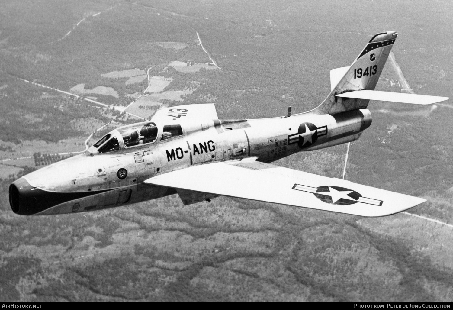 Aircraft Photo of 51-9413 / 19413 | Republic F-84F Thunderstreak | USA - Air Force | AirHistory.net #775280
