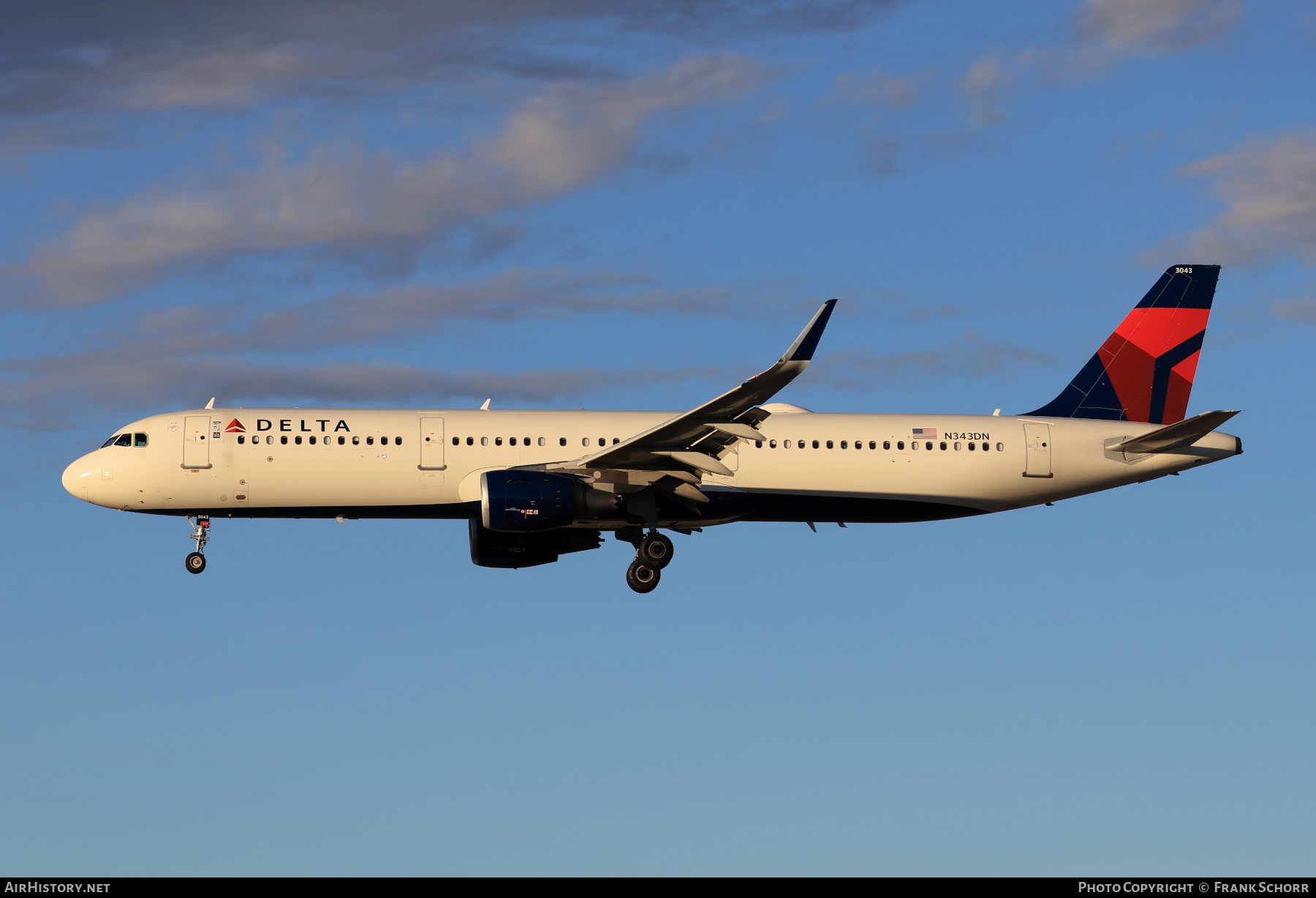 Aircraft Photo of N343DN | Airbus A321-211 | Delta Air Lines | AirHistory.net #775320