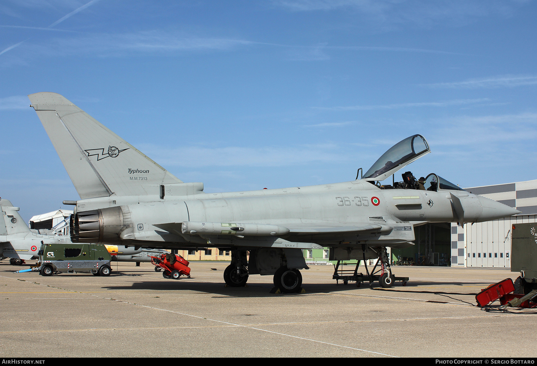 Aircraft Photo of MM7313 | Eurofighter F-2000A Typhoon | Italy - Air Force | AirHistory.net #775327