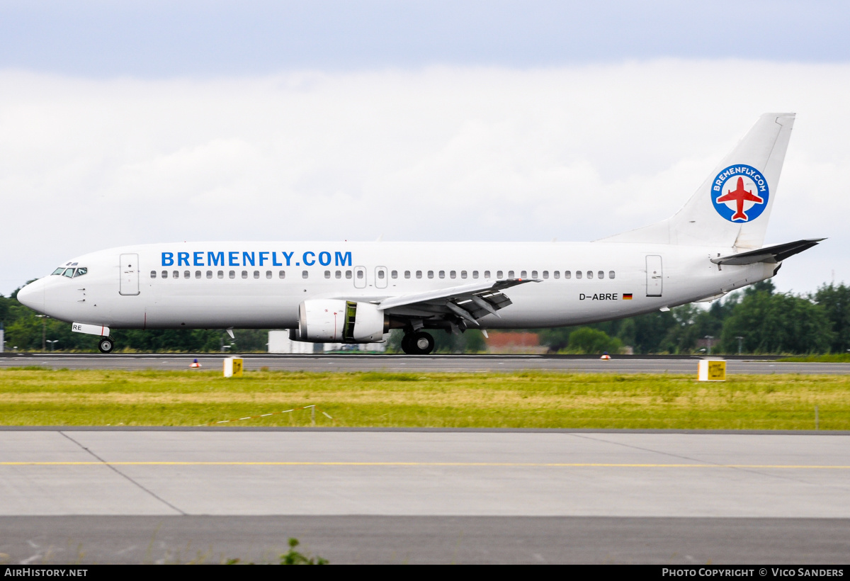 Aircraft Photo of D-ABRE | Boeing 737-46J | Bremenfly | AirHistory.net #775339
