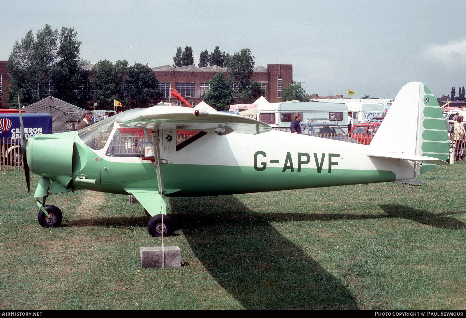 Aircraft Photo of G-APVF | Pützer Elster B | AirHistory.net #775347