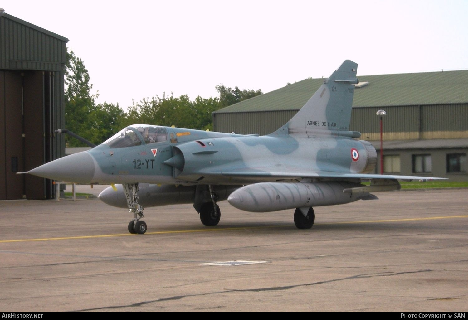 Aircraft Photo of 124 | Dassault Mirage 2000C | France - Air Force | AirHistory.net #775351