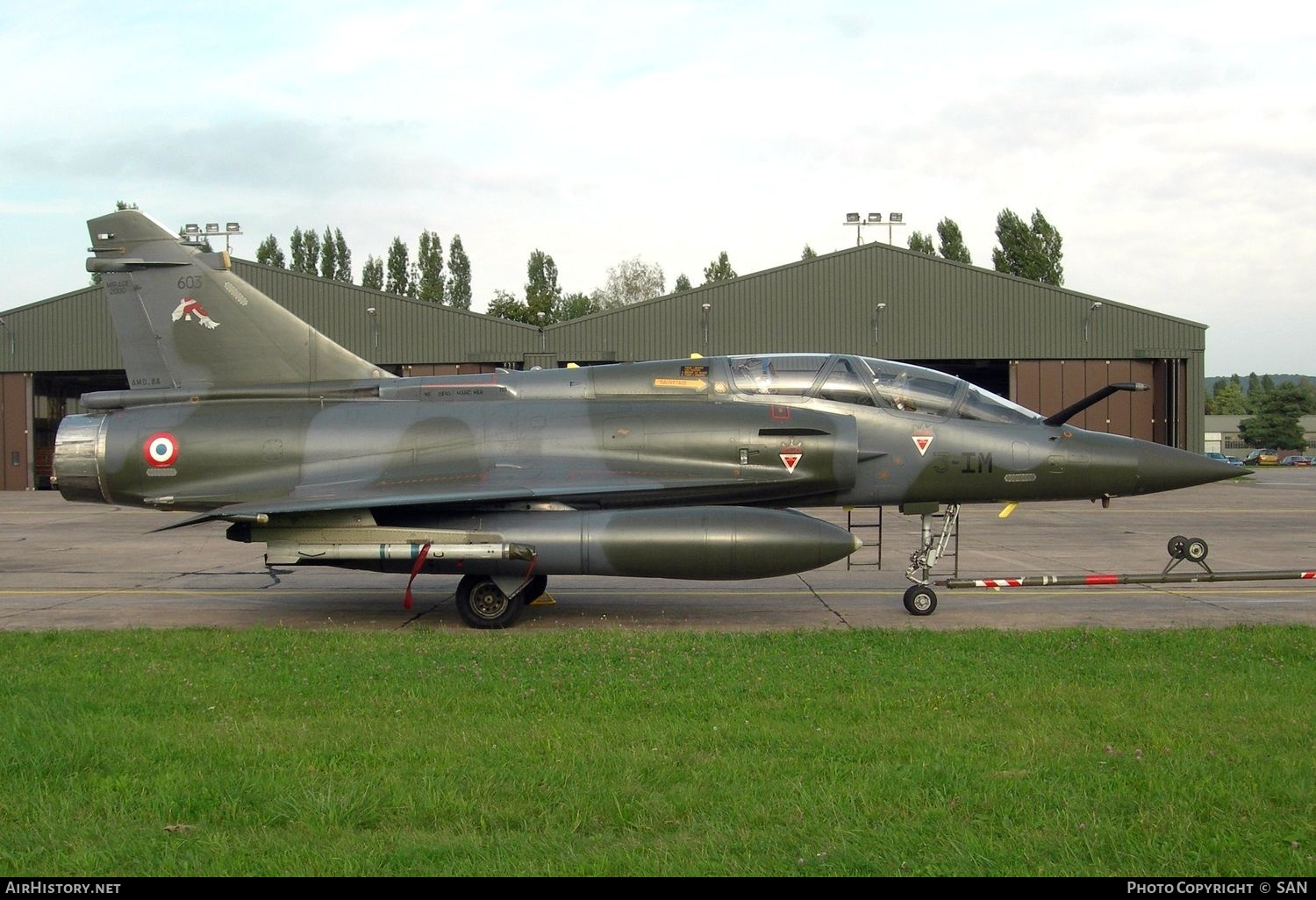 Aircraft Photo of 603 | Dassault Mirage 2000D | France - Air Force | AirHistory.net #775354