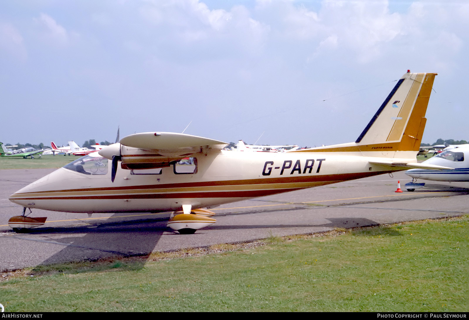 Aircraft Photo of G-PART | Partenavia P-68B Victor | AirHistory.net #775362