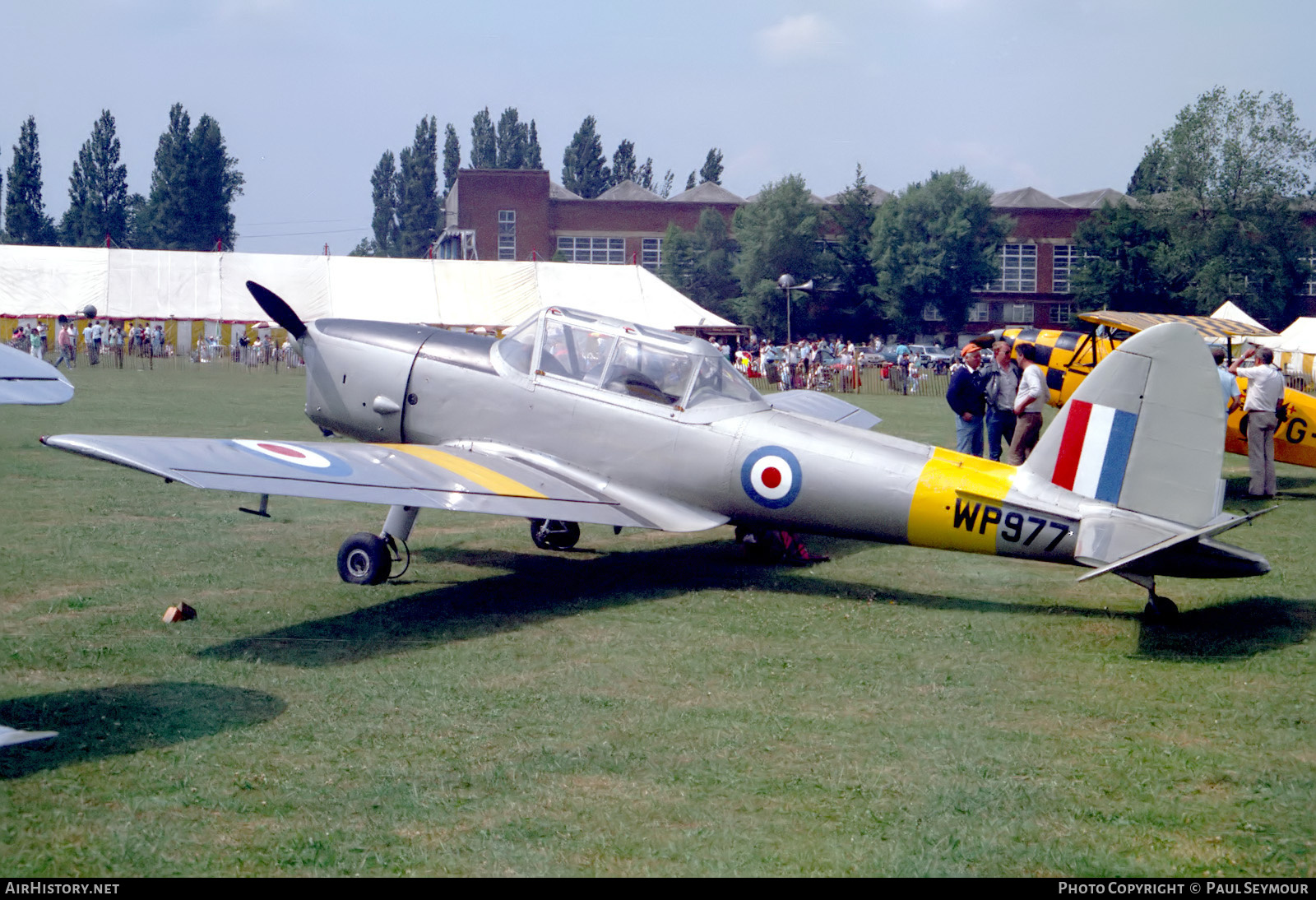 Aircraft Photo of G-BHRD / WP977 | De Havilland DHC-1 Chipmunk 22 | UK - Air Force | AirHistory.net #775363