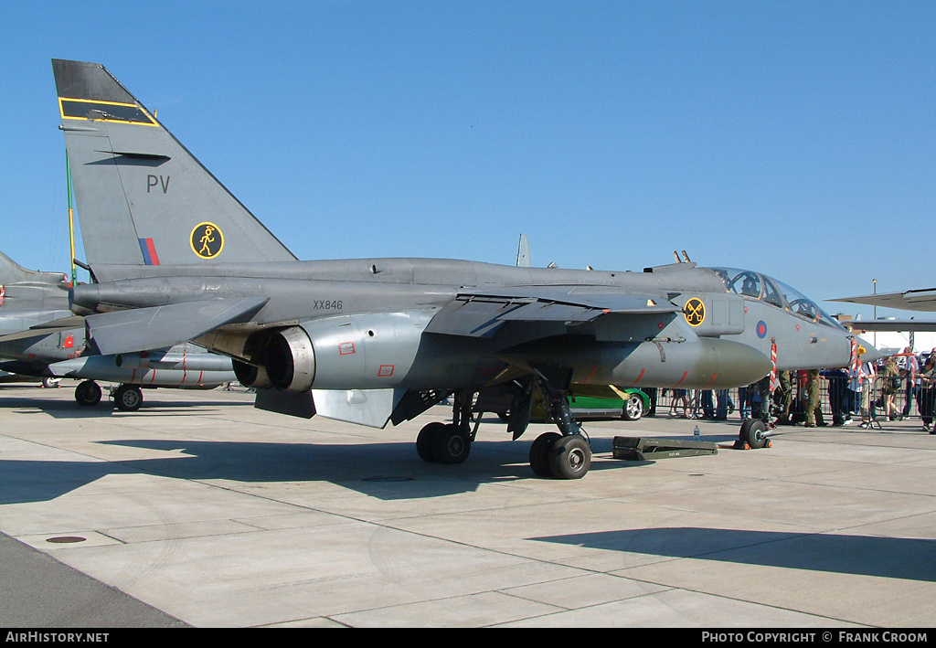 Aircraft Photo of XX846 | Sepecat Jaguar T2 | UK - Air Force | AirHistory.net #775400
