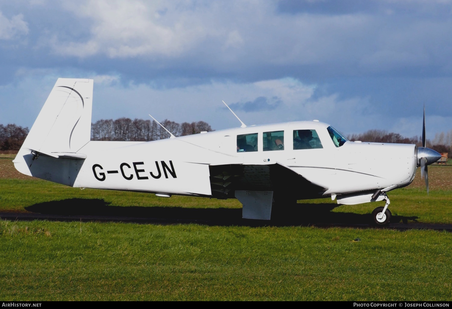 Aircraft Photo of G-CEJN | Mooney M-20F Executive 21 | AirHistory.net #775406