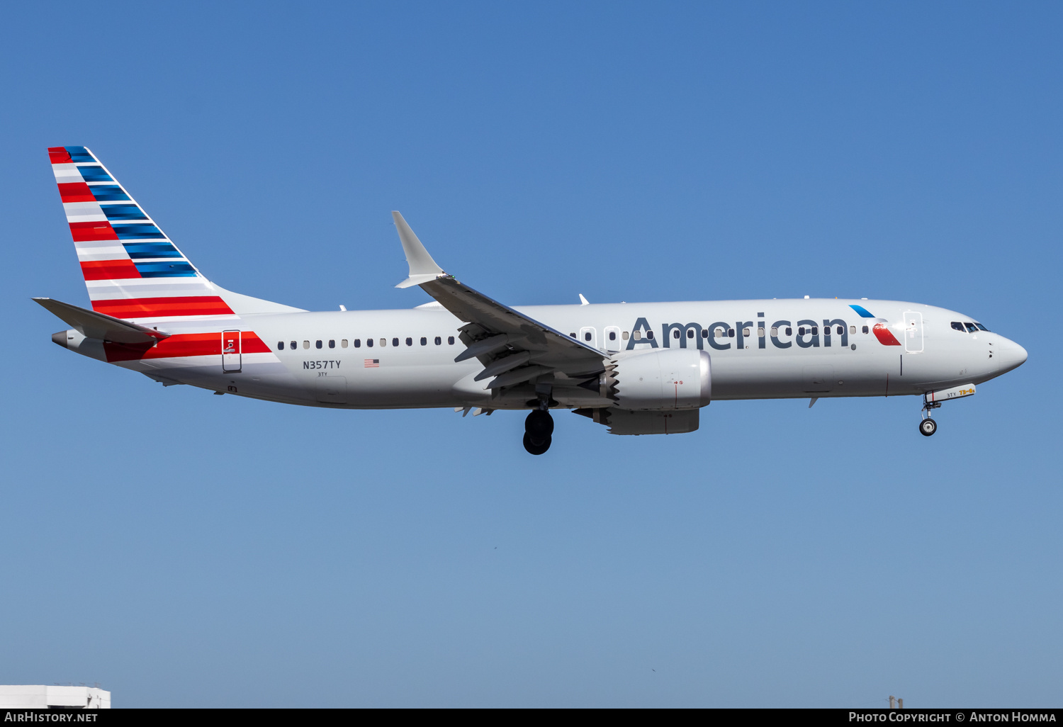 Aircraft Photo of N357TY | Boeing 737-8 Max 8 | American Airlines | AirHistory.net #775433