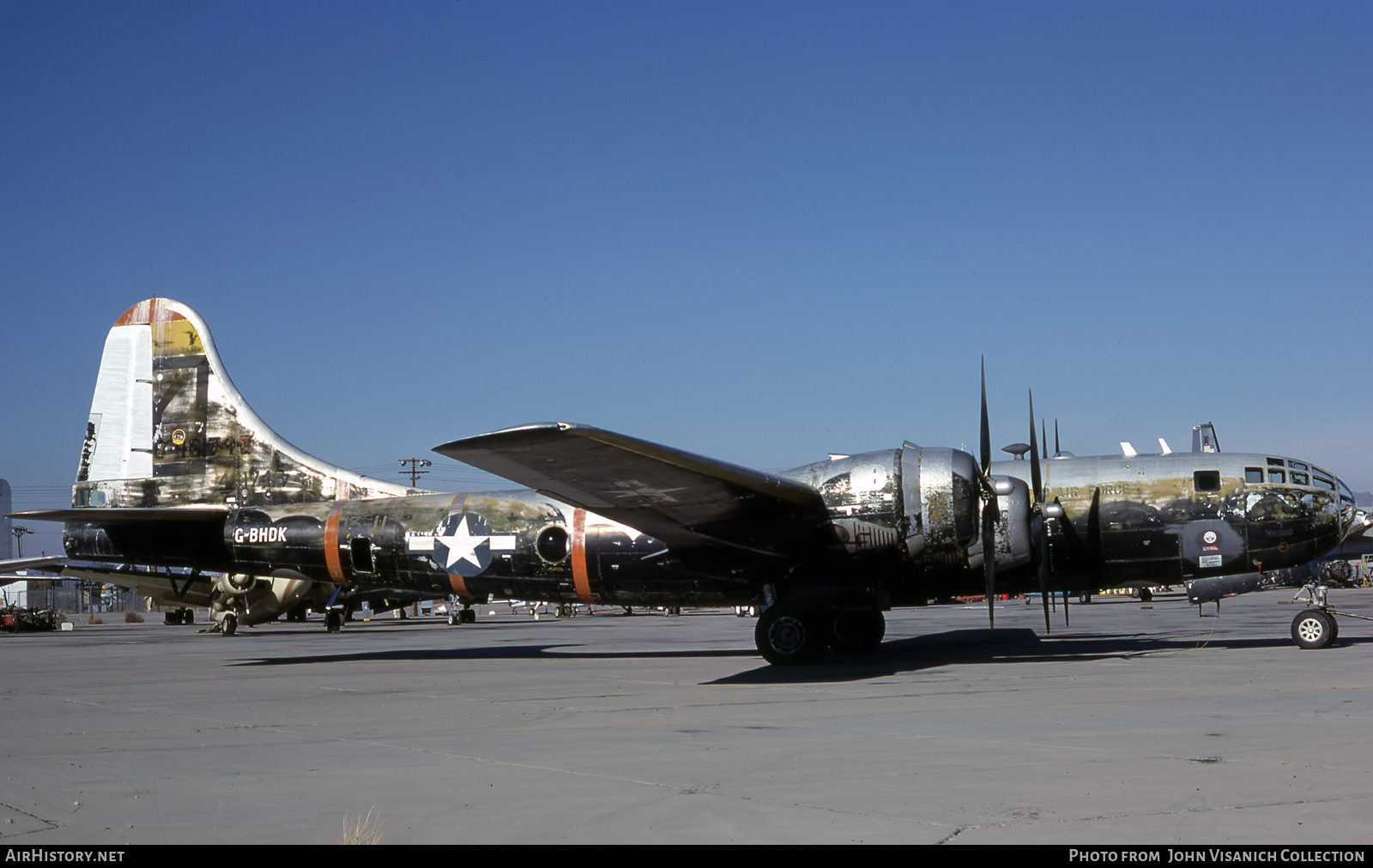 Aircraft Photo of G-BHDK / 44-61748 | Boeing B-29A Superfortress | USA - Air Force | AirHistory.net #775449