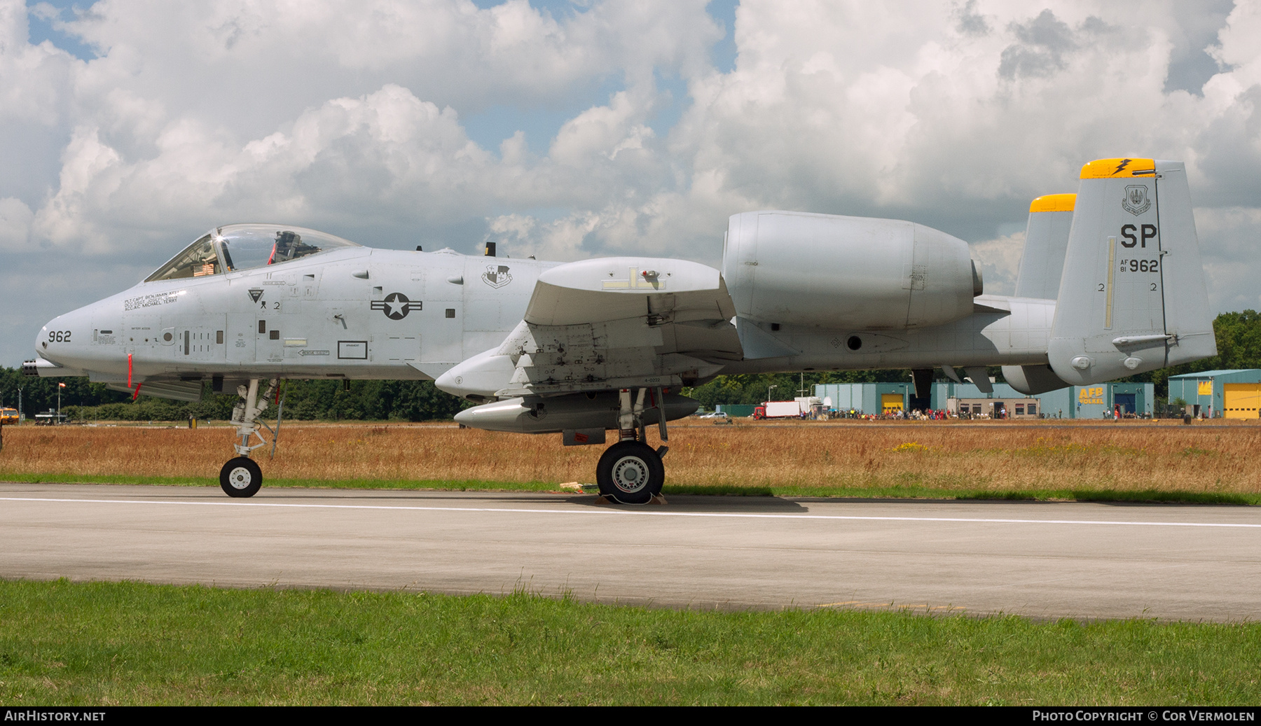 Aircraft Photo of 81-0962 / AF81-962 | Fairchild A-10A Thunderbolt II | USA - Air Force | AirHistory.net #775454