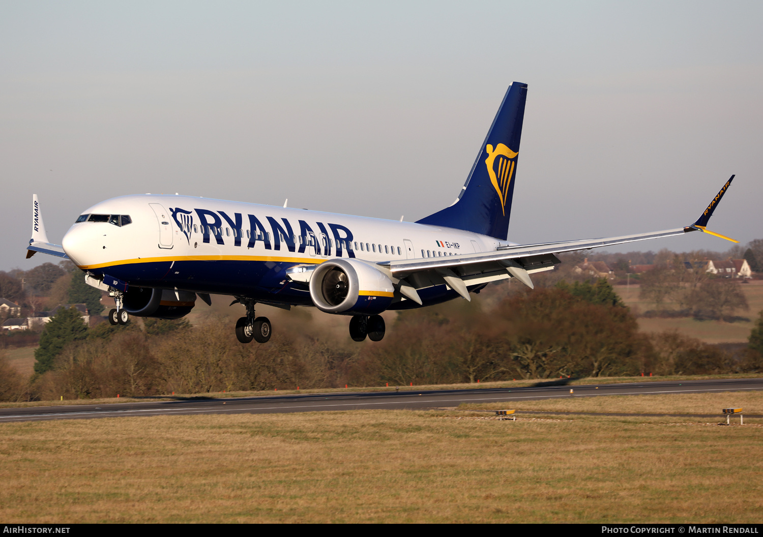 Aircraft Photo of EI-IKP | Boeing 737-8200 Max 200 | Ryanair | AirHistory.net #775457