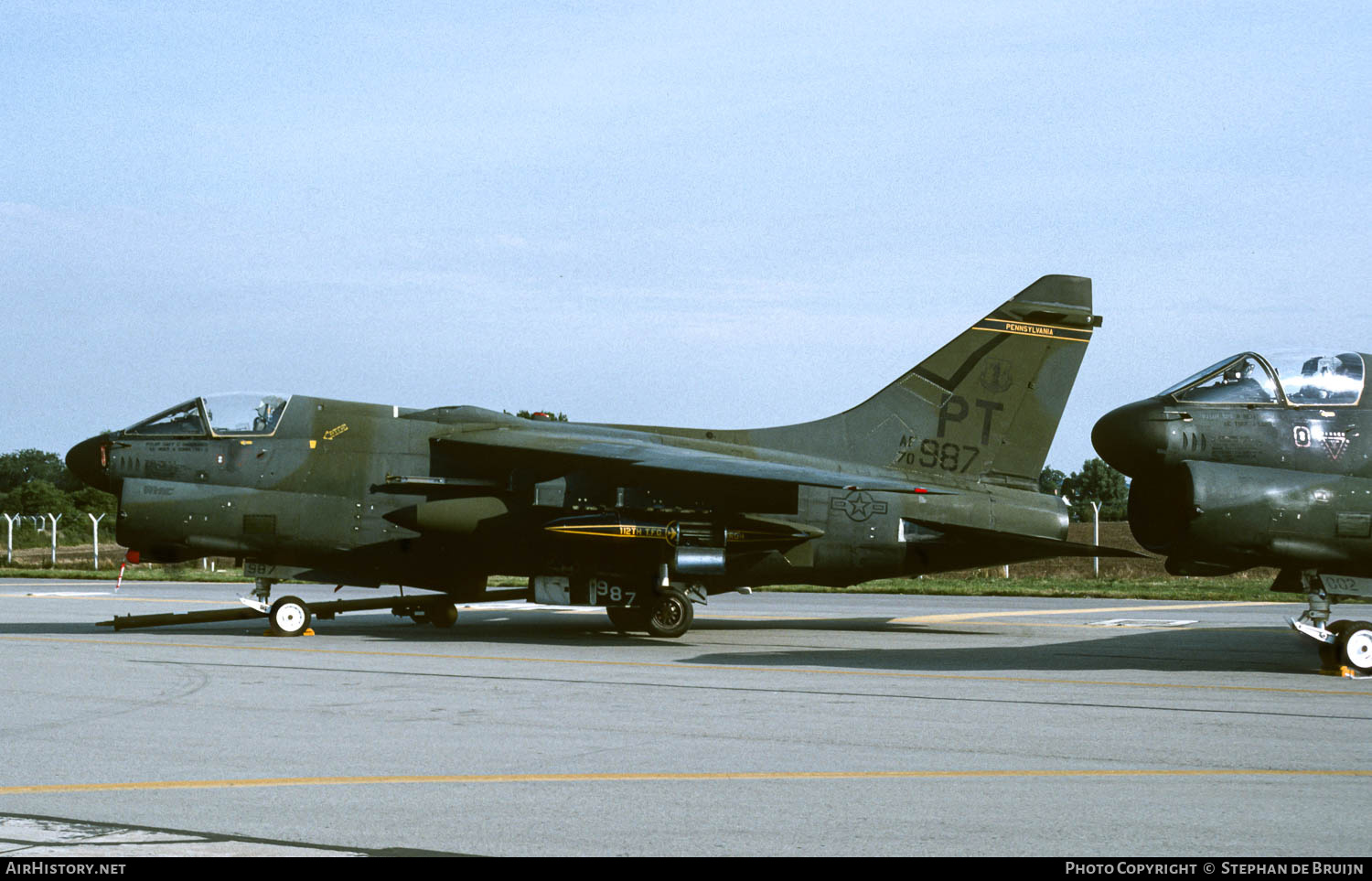 Aircraft Photo of 70-0987 / AF70-987 | LTV A-7D Corsair II | USA - Air Force | AirHistory.net #775481
