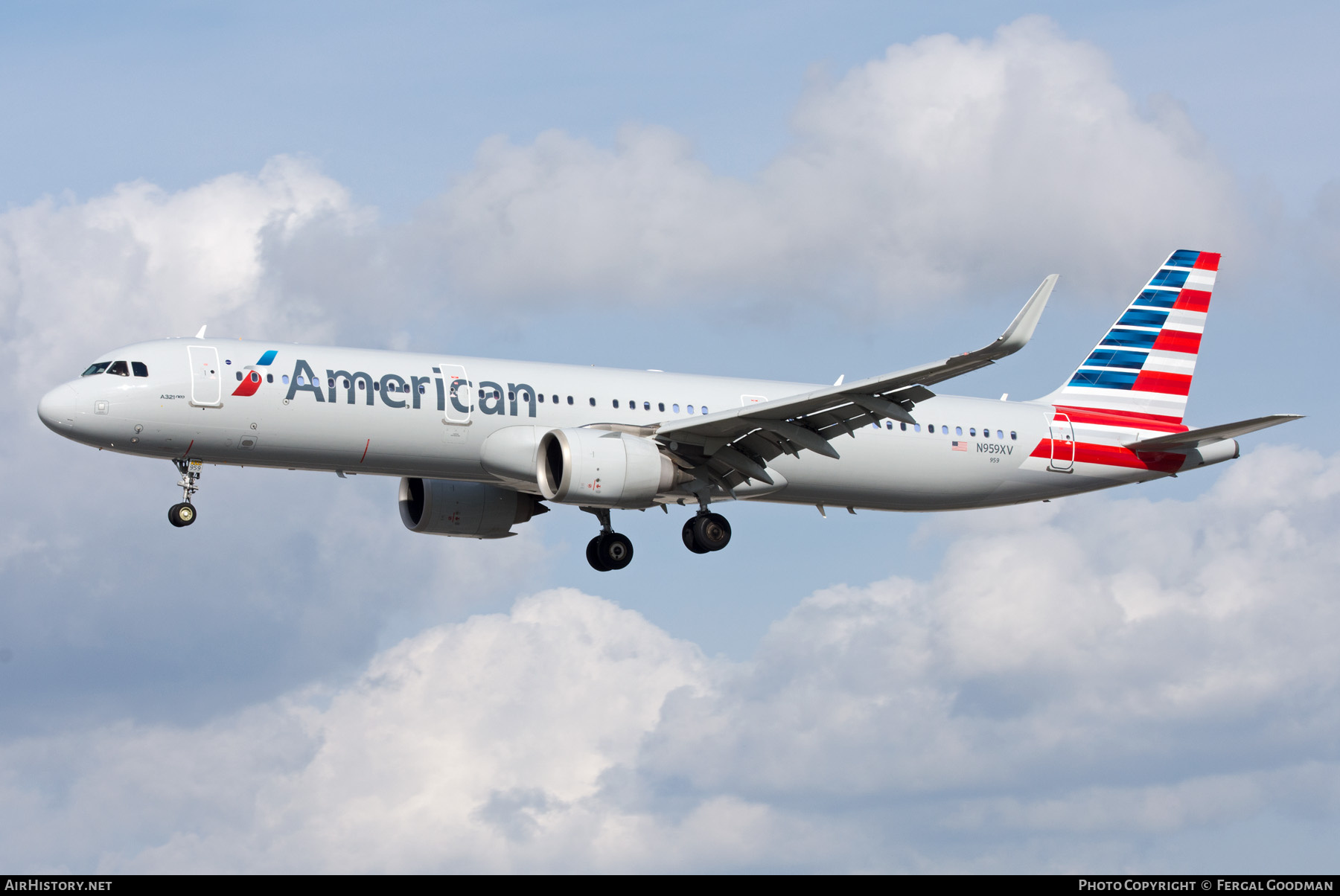 Aircraft Photo of N959XV | Airbus A321-253N | American Airlines | AirHistory.net #775505