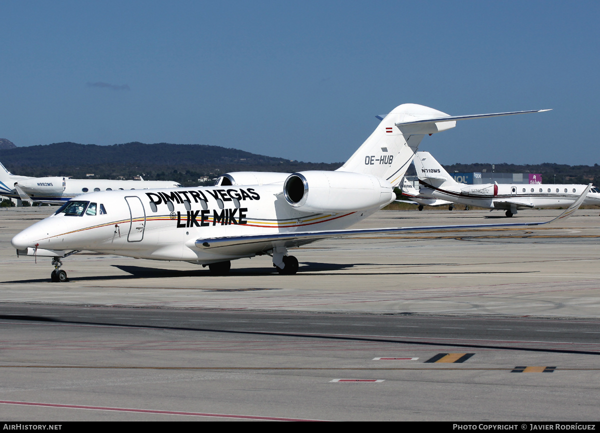 Aircraft Photo of OE-HUB | Cessna 750 Citation X | AirHistory.net #775534
