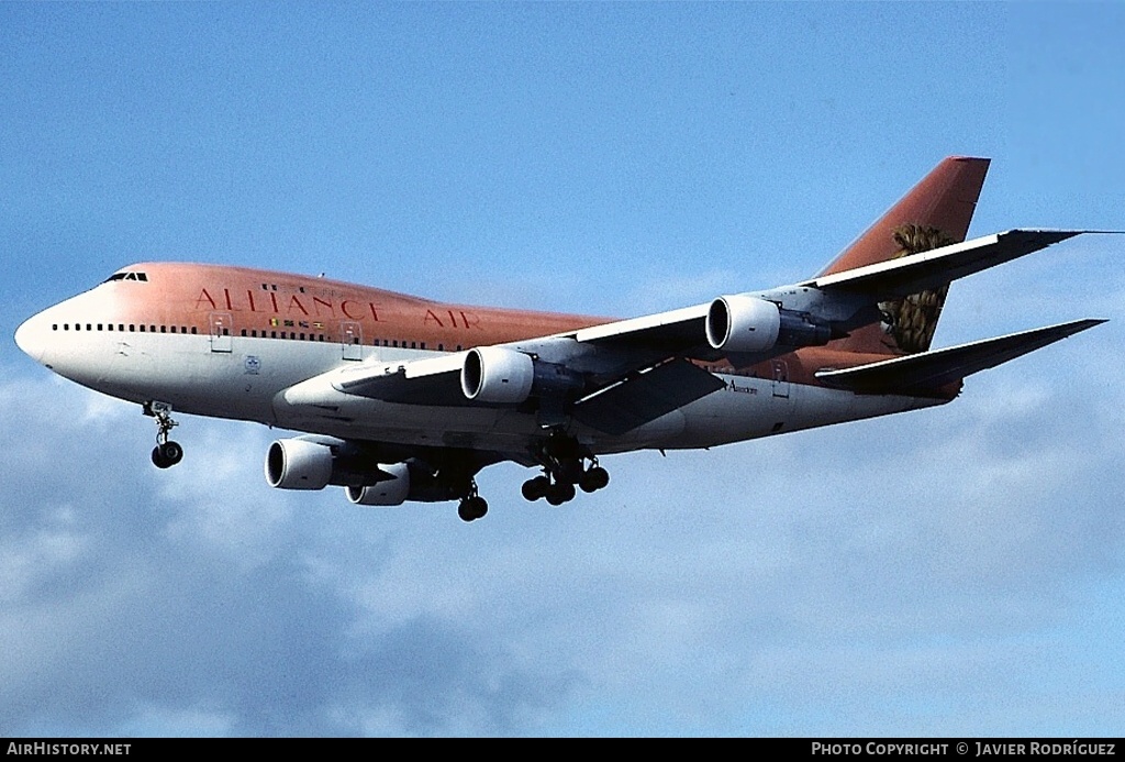 Aircraft Photo of ZS-SPA | Boeing 747SP-44 | Alliance Air | AirHistory.net #775545