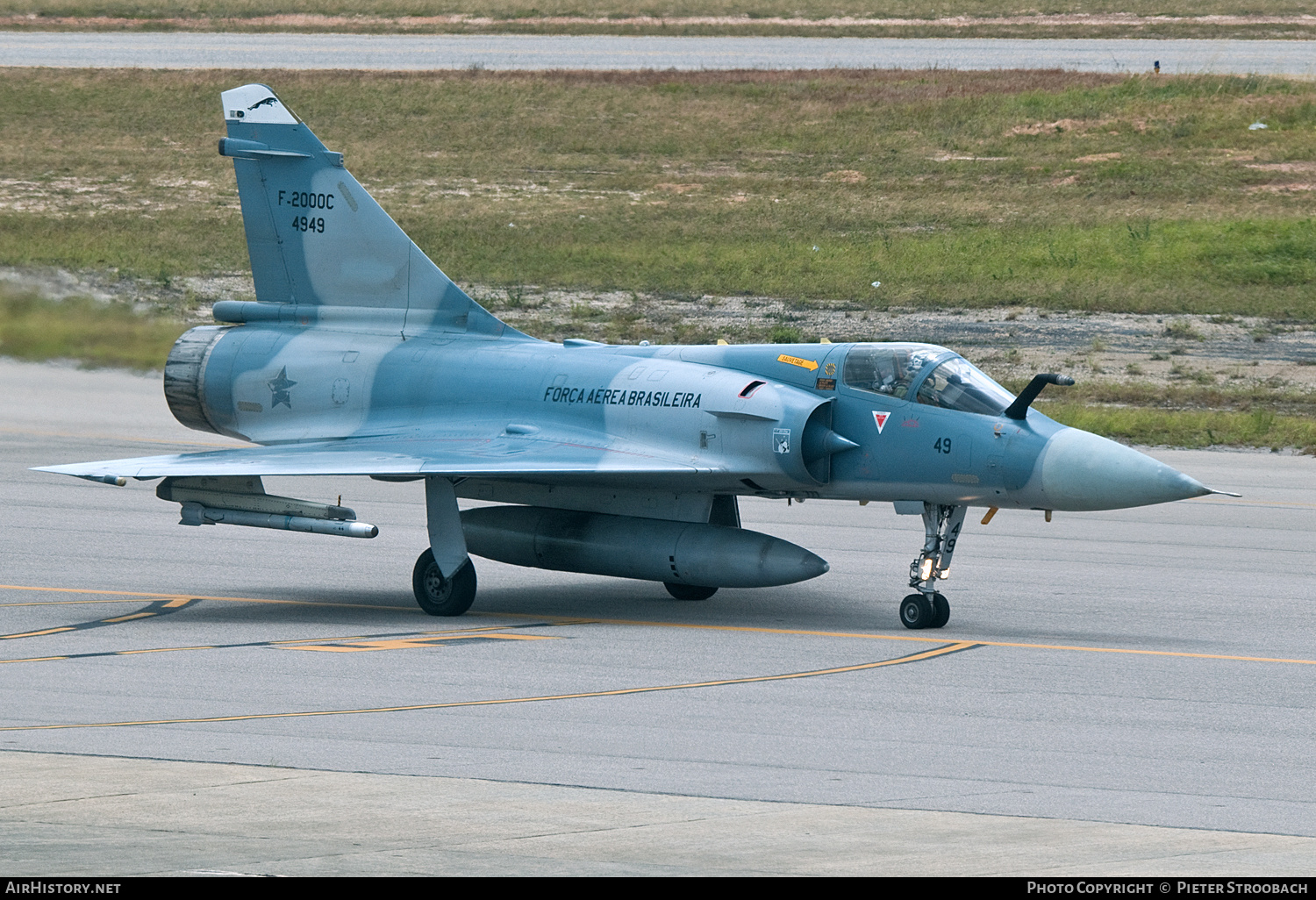 Aircraft Photo of 4949 | Dassault Mirage 2000C (F-2000C) | Brazil - Air Force | AirHistory.net #775549