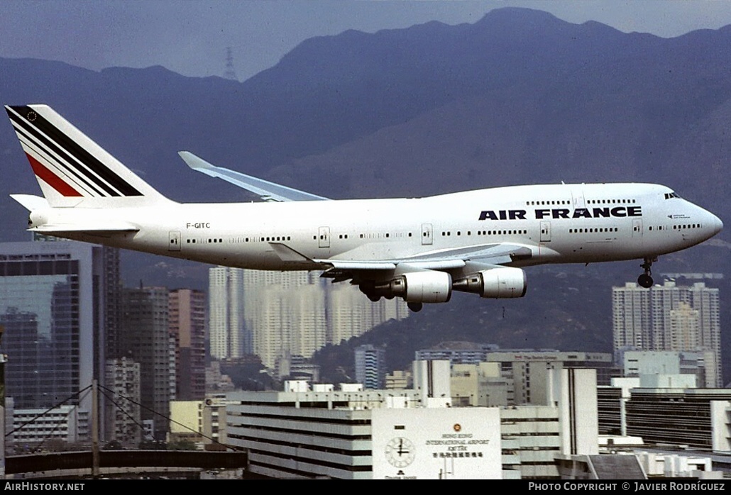 Aircraft Photo of F-GITC | Boeing 747-428 | Air France | AirHistory.net #775550
