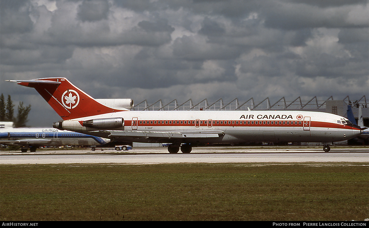 Aircraft Photo of C-GAAF | Boeing 727-233/Adv | Air Canada | AirHistory.net #775587