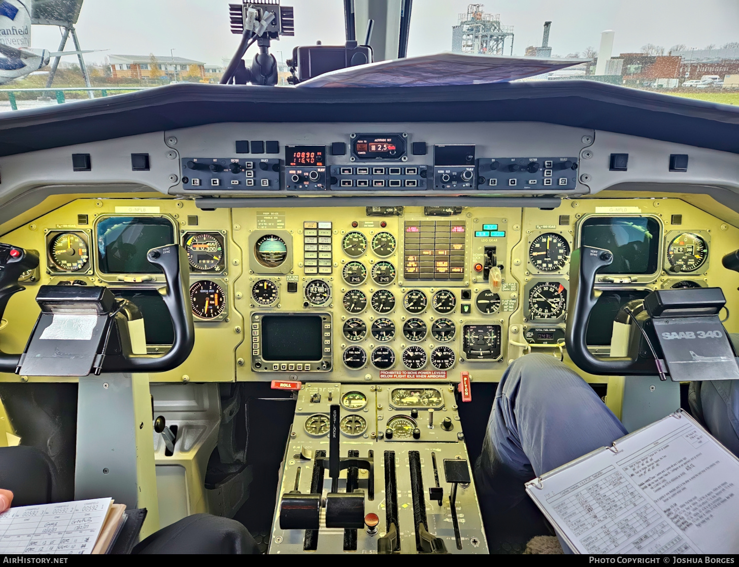 Aircraft Photo of G-NFLB | Saab 340B | Cranfield University | AirHistory.net #775591