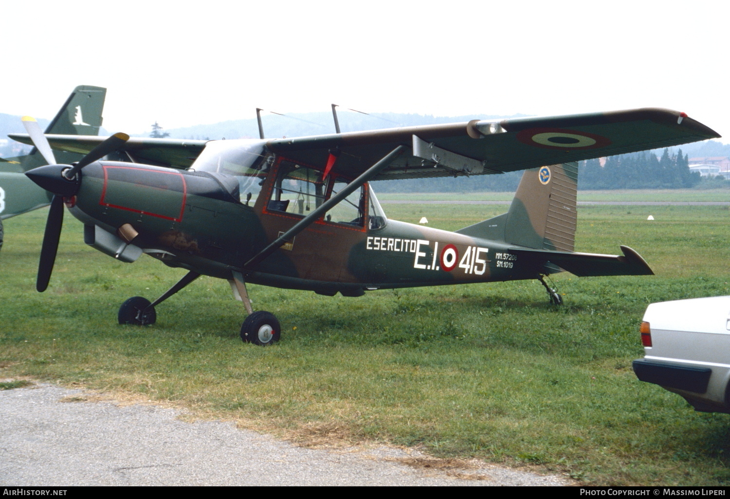 Aircraft Photo of MM57208 | SIAI-Marchetti SM-1019E | Italy - Army | AirHistory.net #775596