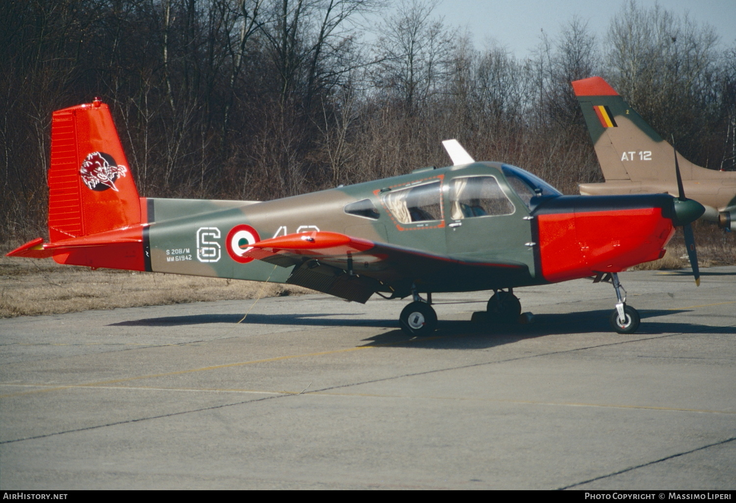 Aircraft Photo of MM61942 | SIAI-Marchetti S-208M | Italy - Air Force | AirHistory.net #775604