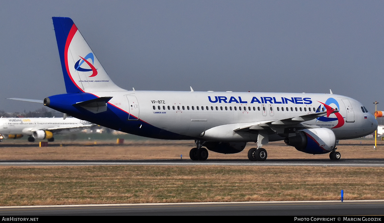 Aircraft Photo of VP-BTZ | Airbus A320-214 | Ural Airlines | AirHistory.net #775616