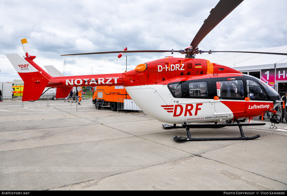 Aircraft Photo of D-HDRZ | Eurocopter-Kawasaki EC-145 (BK-117C-2) | DRF Luftrettung - German Air Rescue | AirHistory.net #775620
