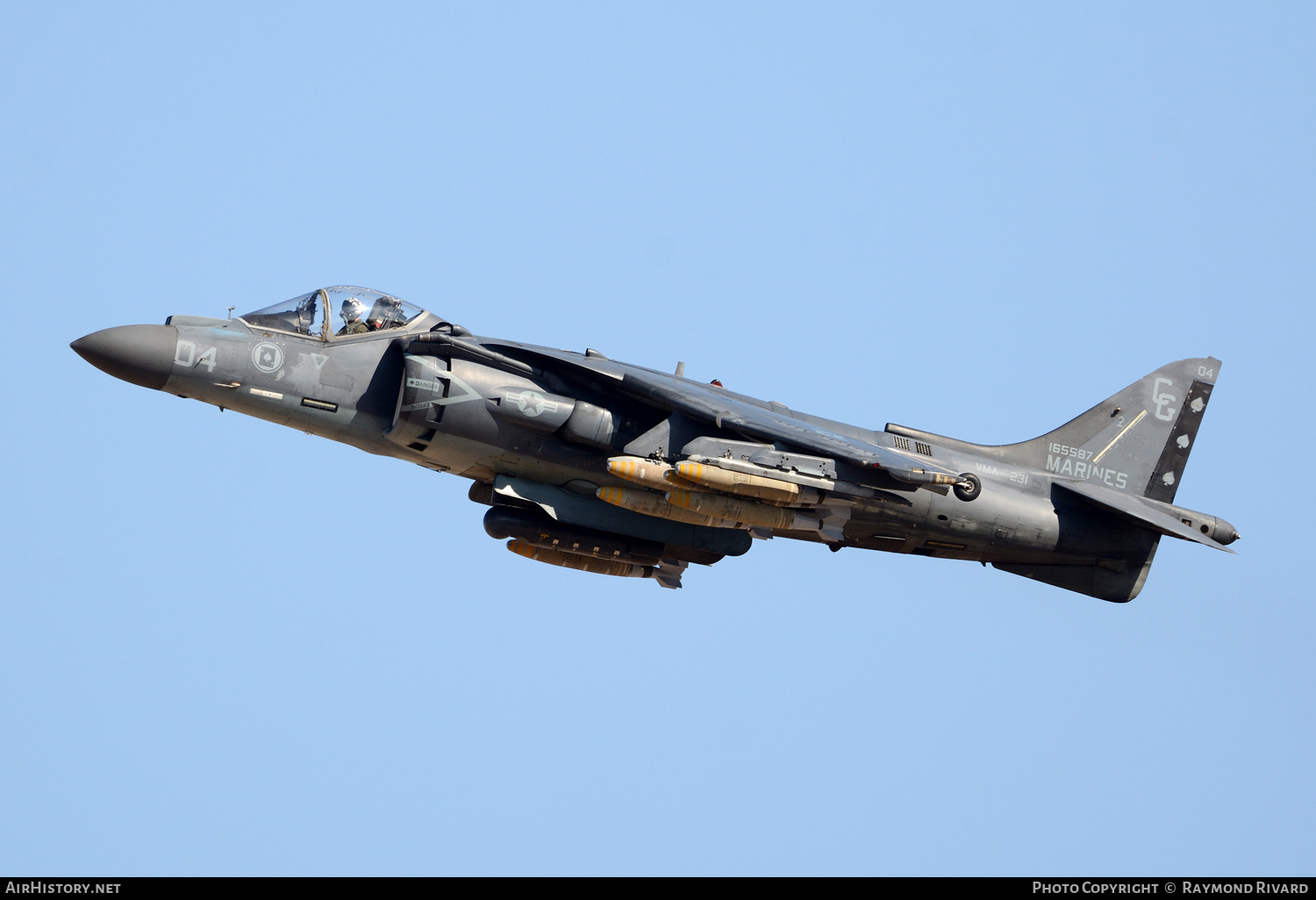 Aircraft Photo of 165587 | Boeing AV-8B(R) Harrier II+ | USA - Marines | AirHistory.net #775625