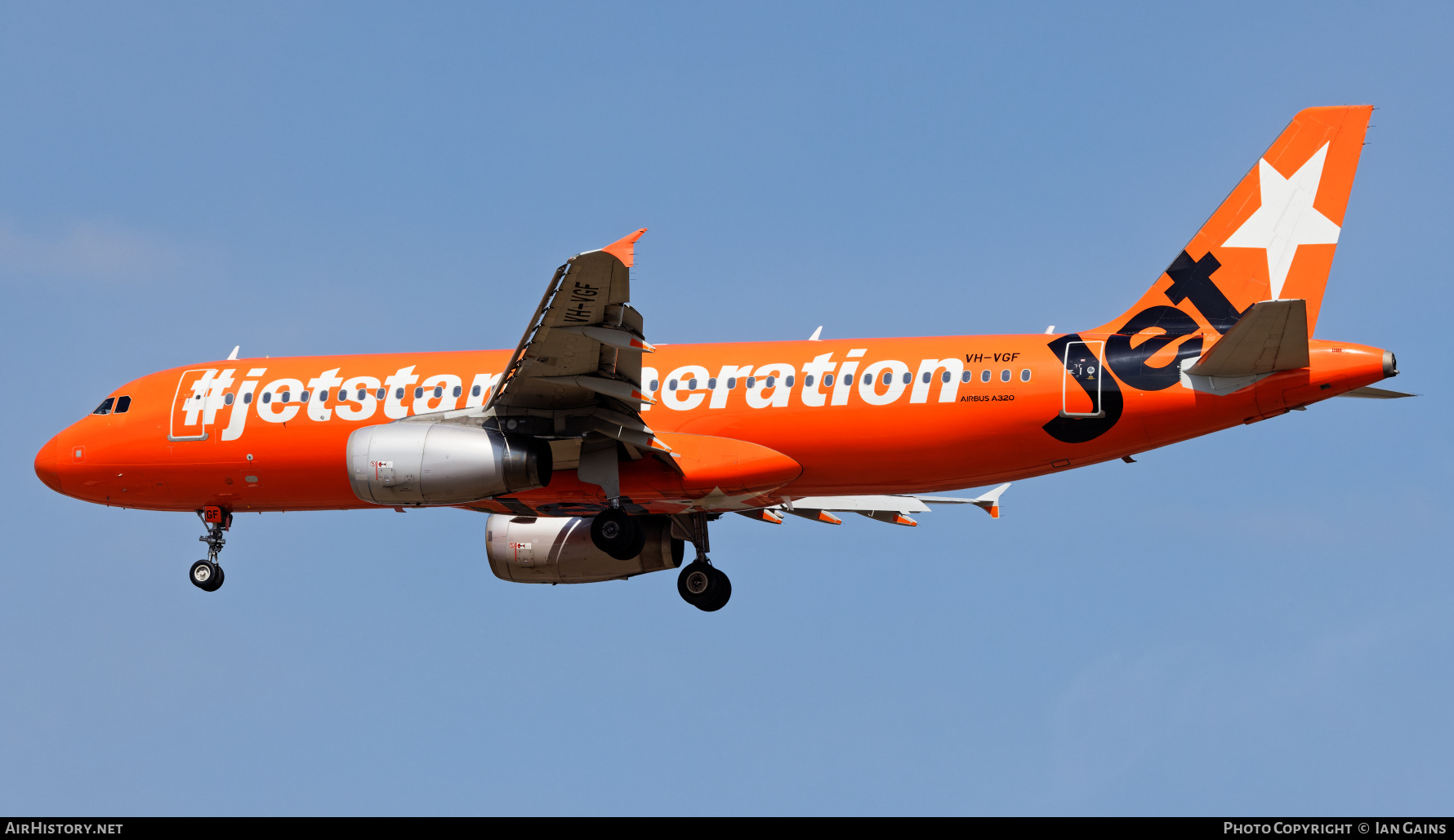 Aircraft Photo of VH-VGF | Airbus A320-232 | Jetstar Airways | AirHistory.net #775627