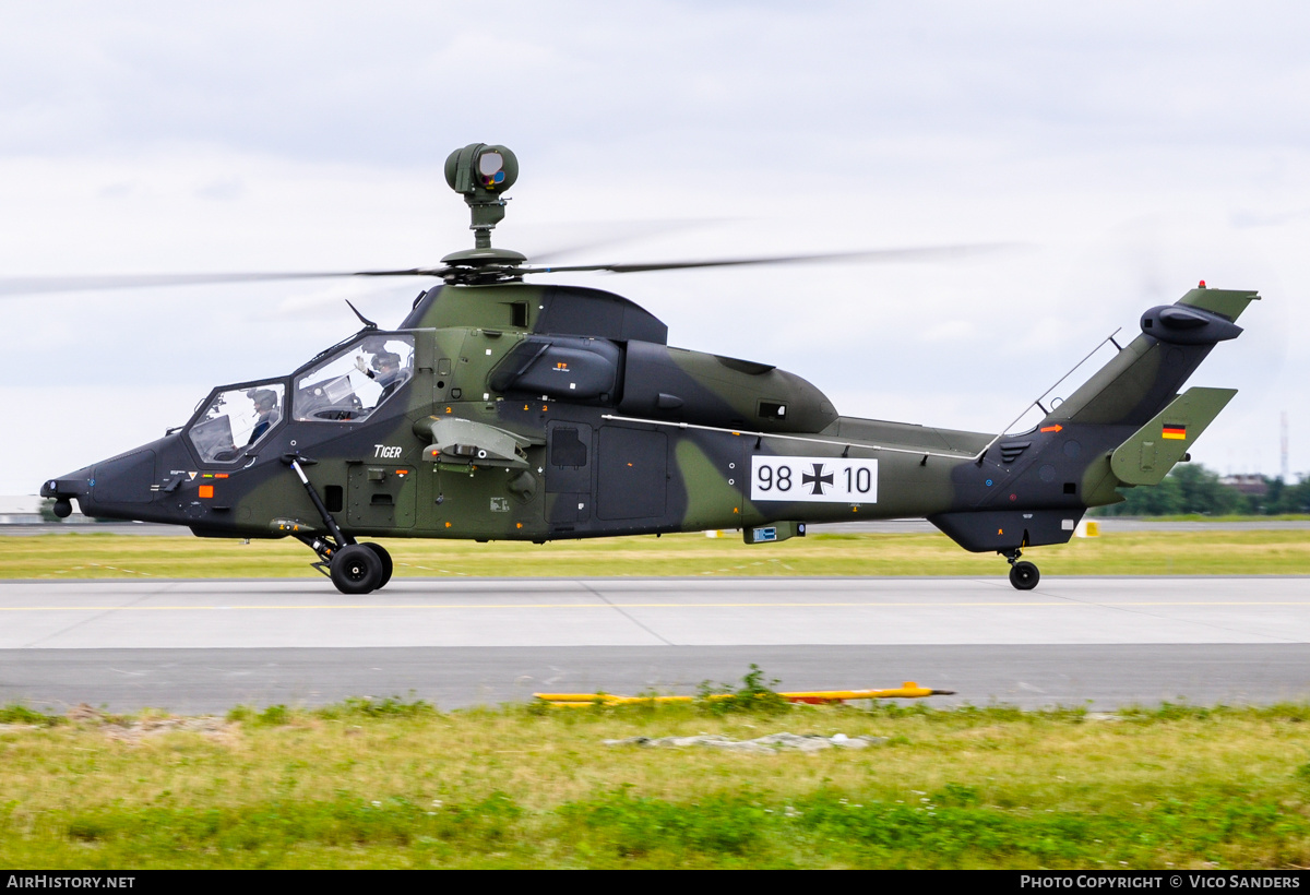 Aircraft Photo of 9810 | Eurocopter EC-665 Tiger UHT | Germany - Army | AirHistory.net #775638