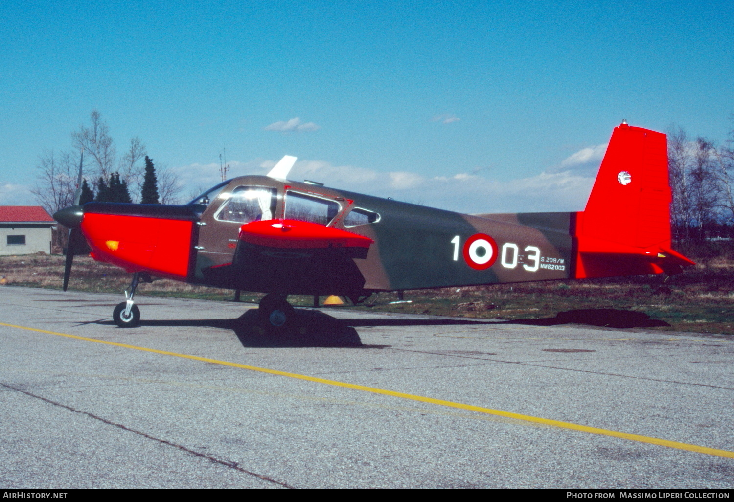 Aircraft Photo of MM62003 | SIAI-Marchetti S-208M | Italy - Air Force | AirHistory.net #775652