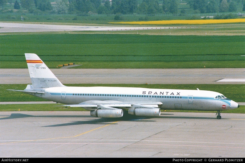 Aircraft Photo of EC-CNG | Convair 990A (30A-6) | Spantax | AirHistory.net #775662