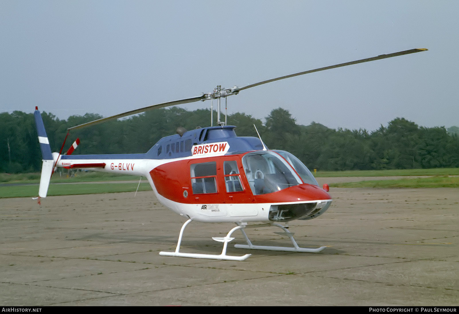 Aircraft Photo of G-BLVV | Bell 206B JetRanger | Bristow Helicopters | AirHistory.net #775707