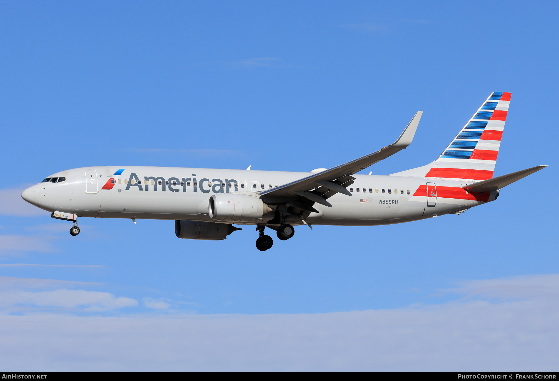 Aircraft Photo of N355PU | Boeing 737-823 | American Airlines | AirHistory.net #775715