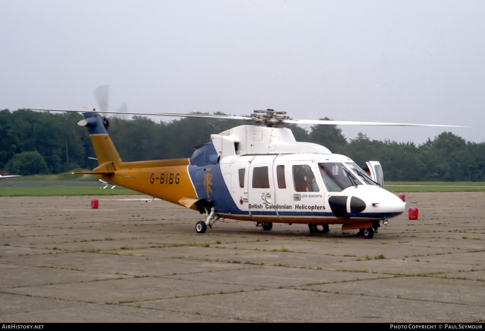 Aircraft Photo of G-BIBG | Sikorsky S-76A | British Caledonian Helicopters | AirHistory.net #775720