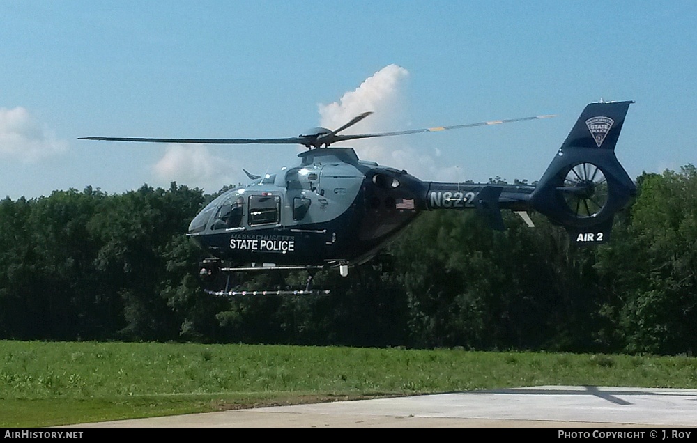 Aircraft Photo of N822PP | Airbus Helicopters EC-135T-3 | Massachusetts State Police | AirHistory.net #775729