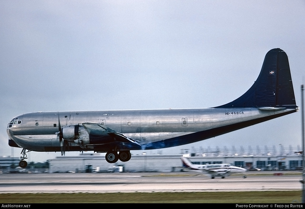 Aircraft Photo of HI-468CA | Boeing KC-97L Stratofreighter | Agro Air | AirHistory.net #775741