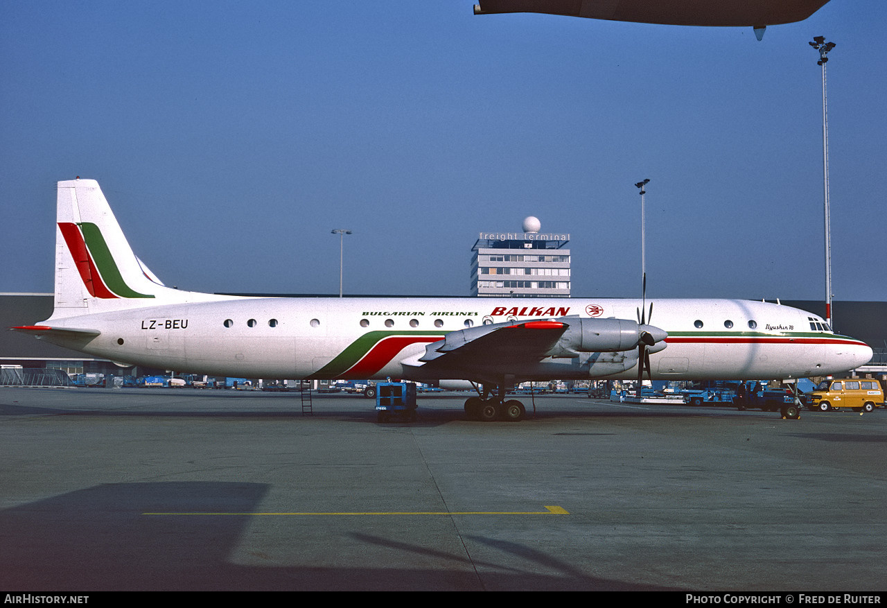 Aircraft Photo of LZ-BEU | Ilyushin Il-18V | Balkan - Bulgarian Airlines | AirHistory.net #775742