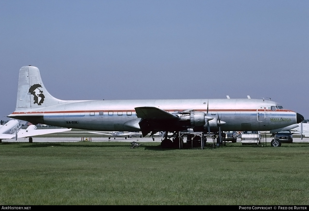 Aircraft Photo of XA-RIK | Douglas C-118A Liftmaster | Maya Carga | AirHistory.net #775744
