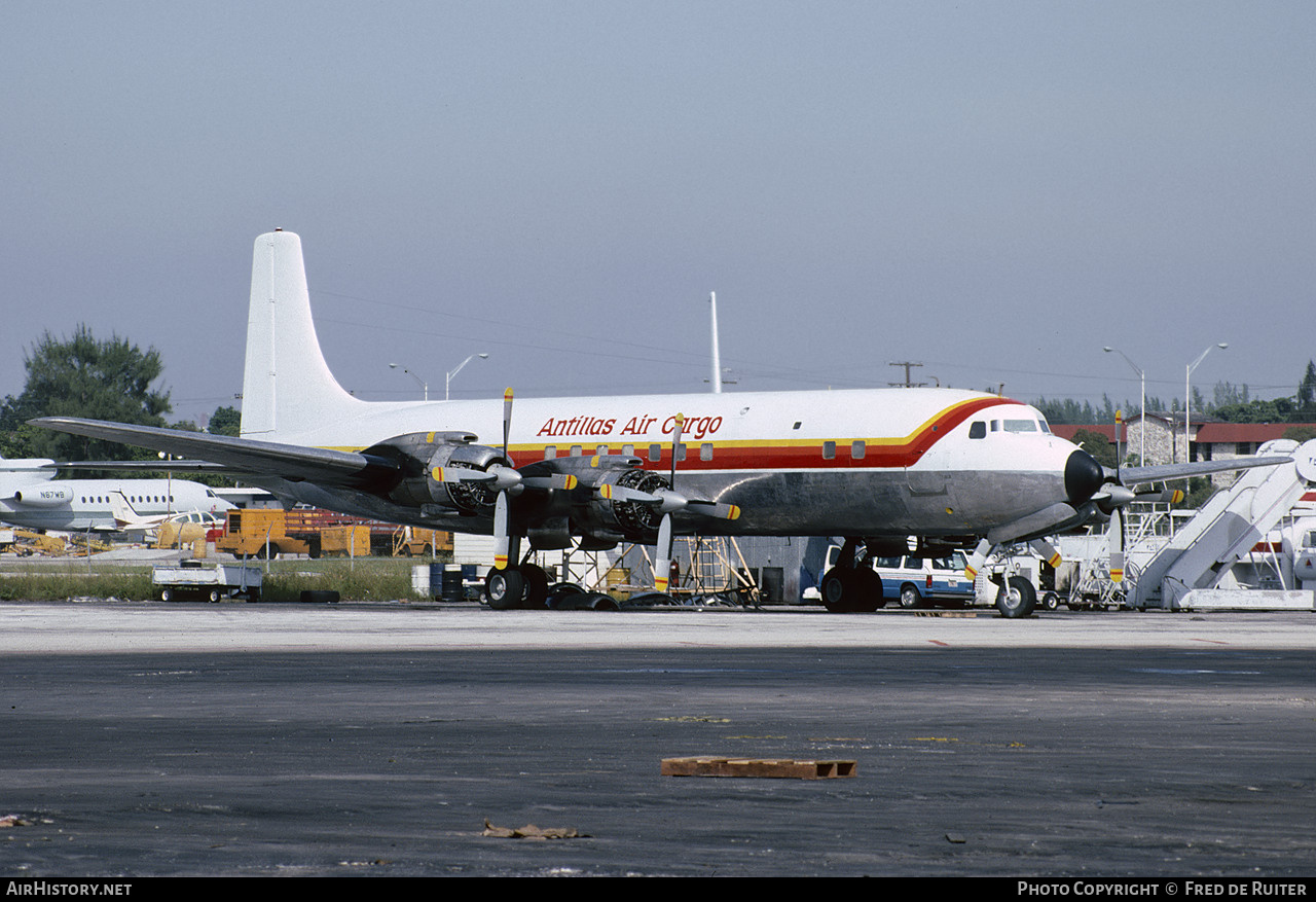Aircraft Photo of N3775U | Douglas DC-7C(F) | Antillas Air Cargo | AirHistory.net #775749