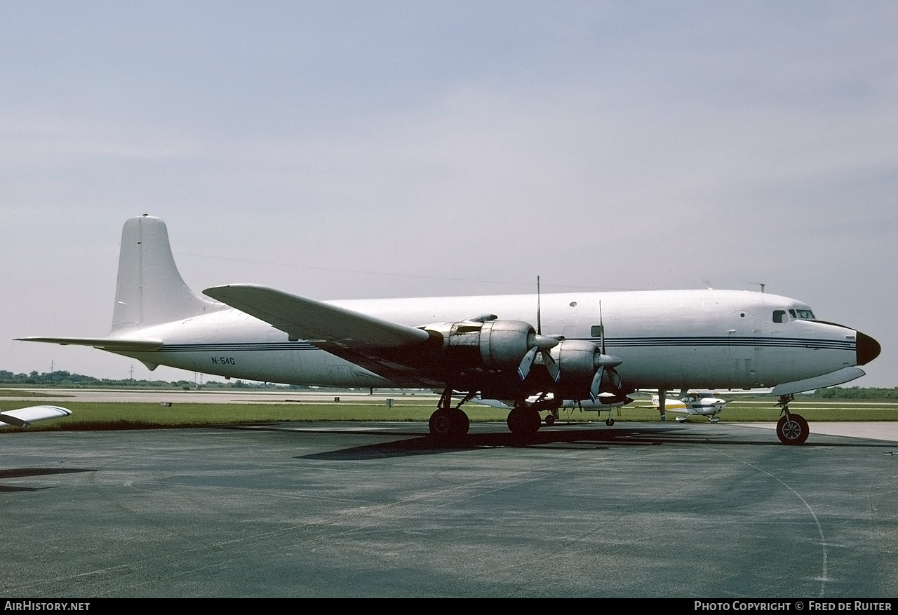 Aircraft Photo of N54G | Douglas C-118A Liftmaster | AirHistory.net #775754