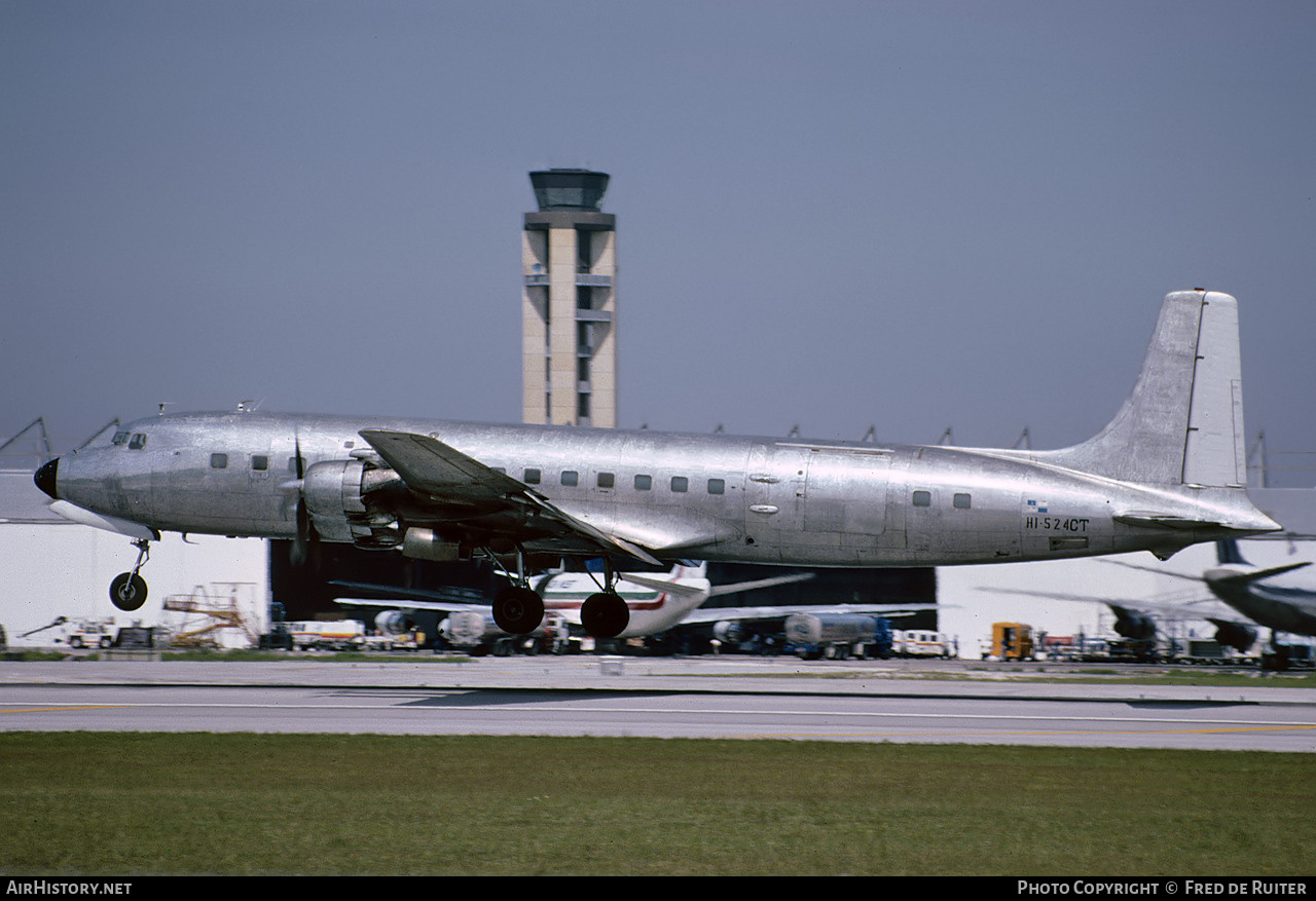 Aircraft Photo of HI-524CT | Douglas DC-7C(F) | TRADO - Transporte Aereo Dominicano | AirHistory.net #775761