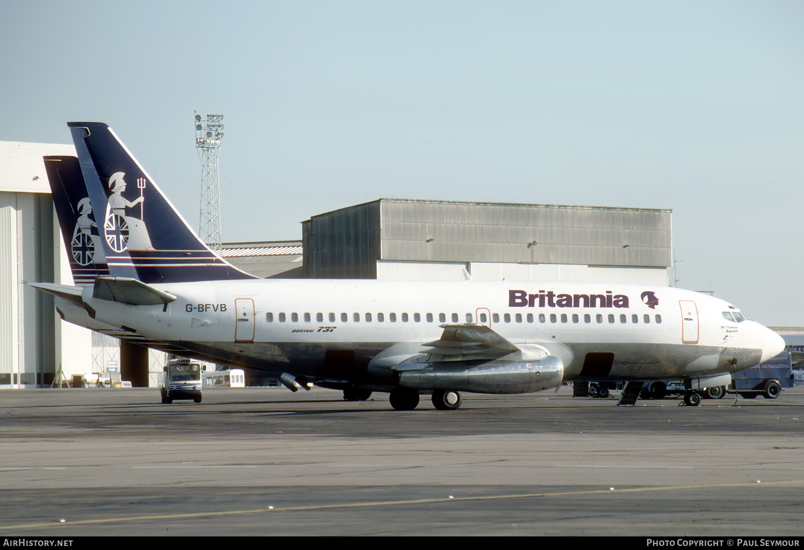 Aircraft Photo of G-BFVB | Boeing 737-204/Adv | Britannia Airways | AirHistory.net #775772