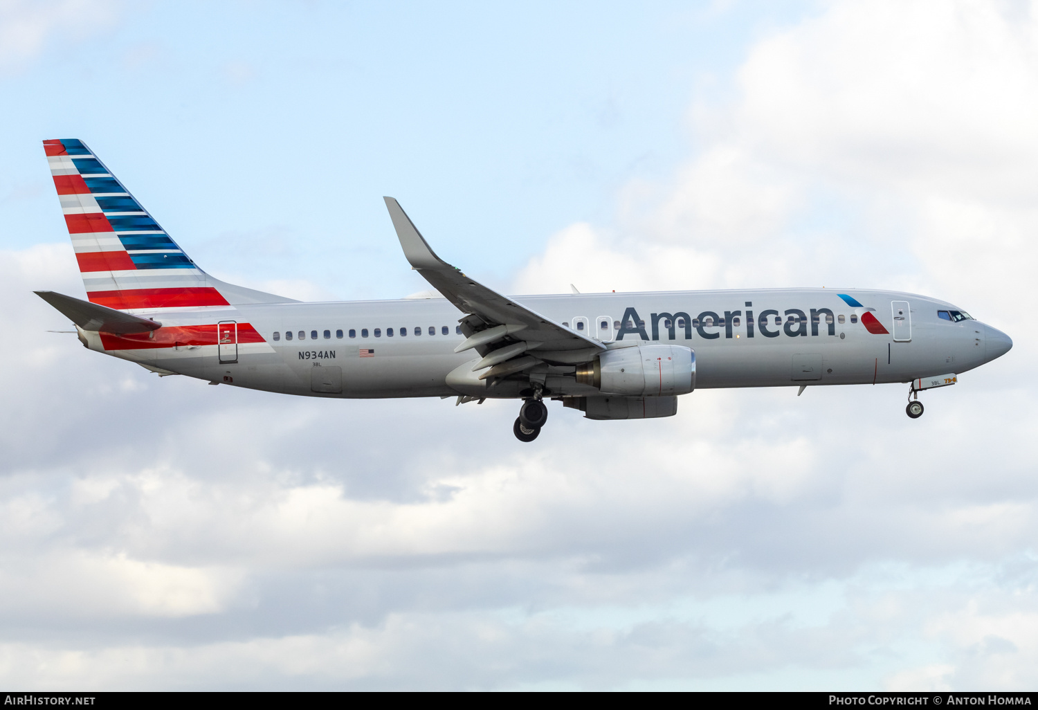 Aircraft Photo of N934AN | Boeing 737-823 | American Airlines | AirHistory.net #775782