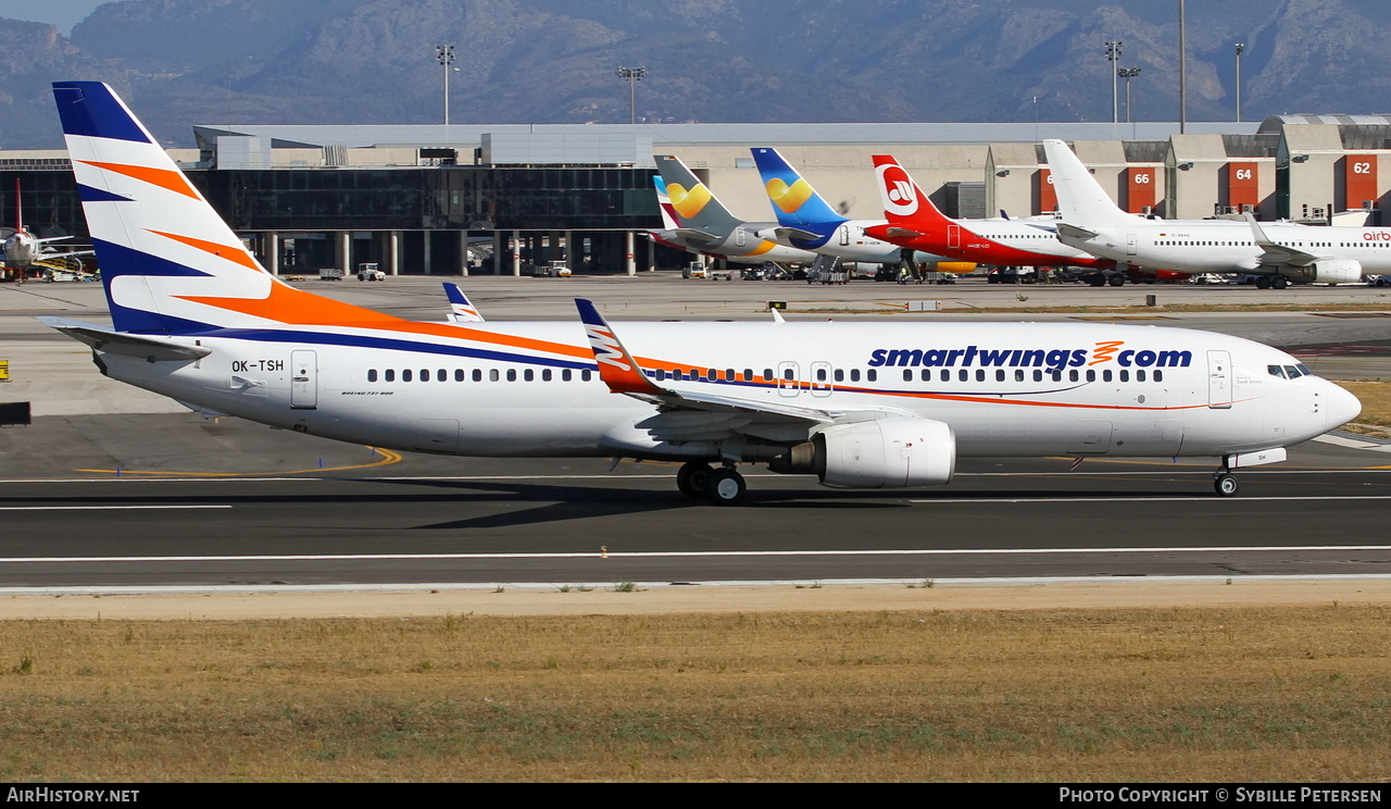 Aircraft Photo of OK-TSH | Boeing 737-804 | Smartwings | AirHistory.net #775787